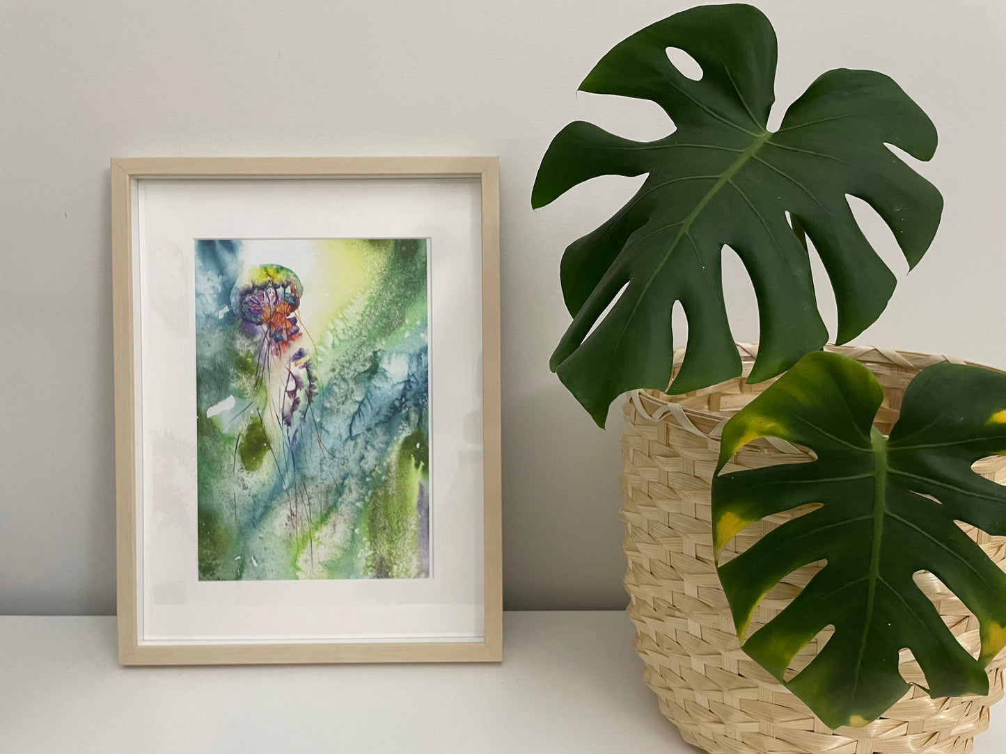 Open Edition Jellyfish Print