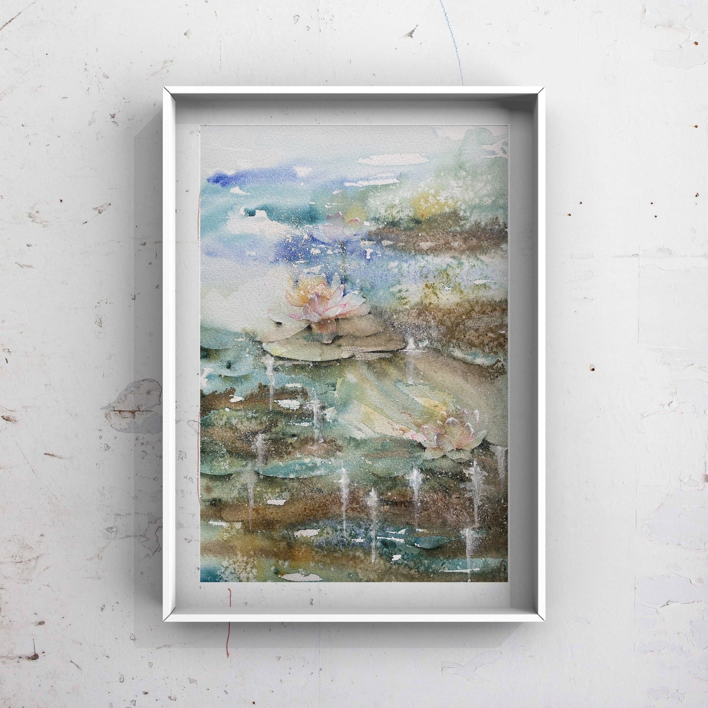 Open Edition of Pink Lily print