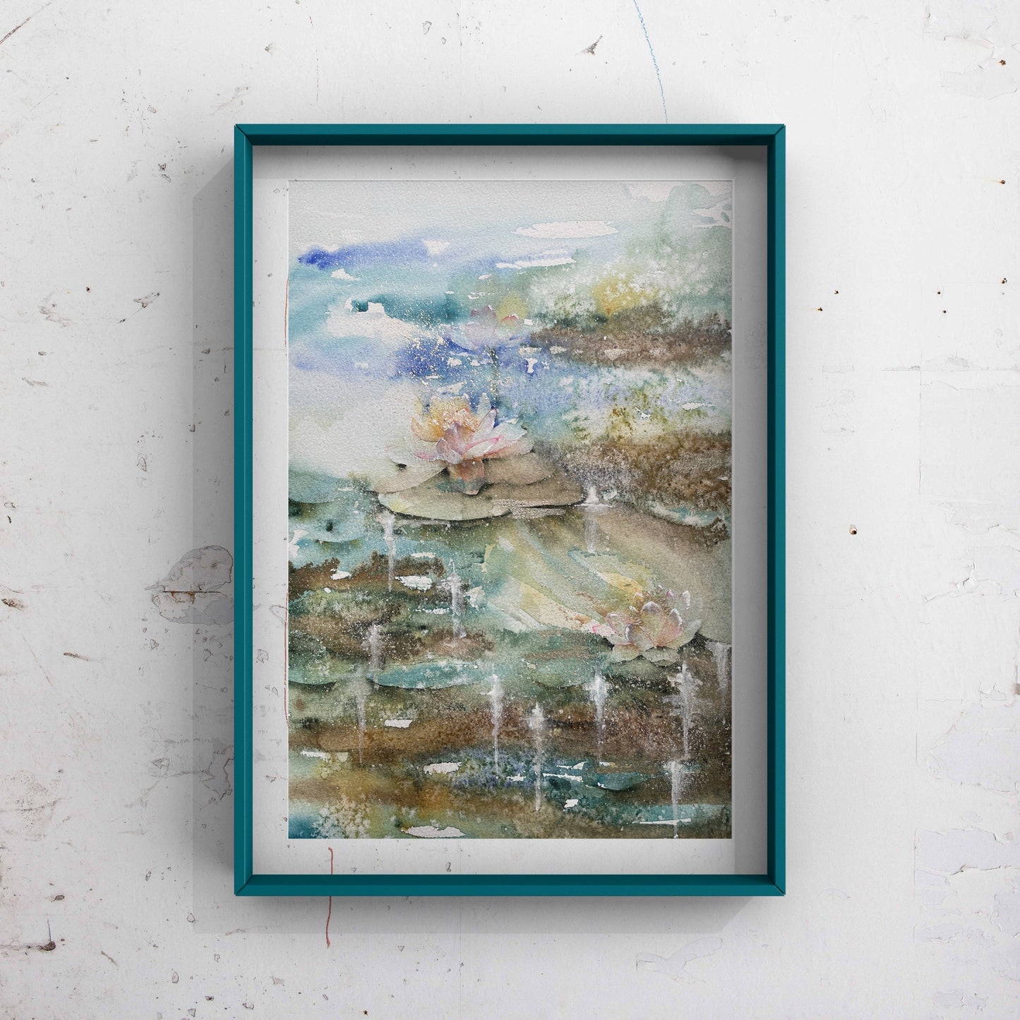 Open Edition of Pink Lily print