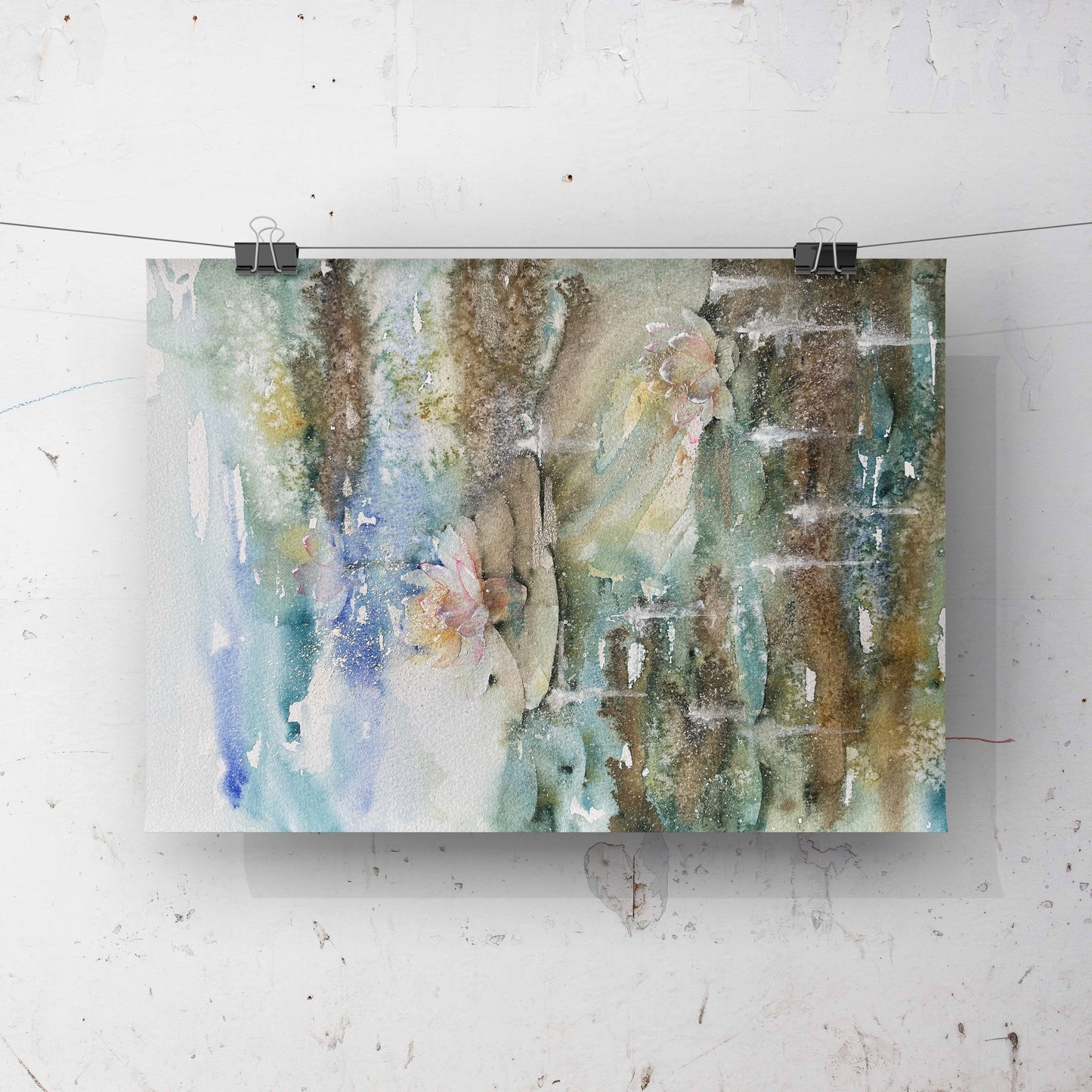 Open Edition of Pink Lily print