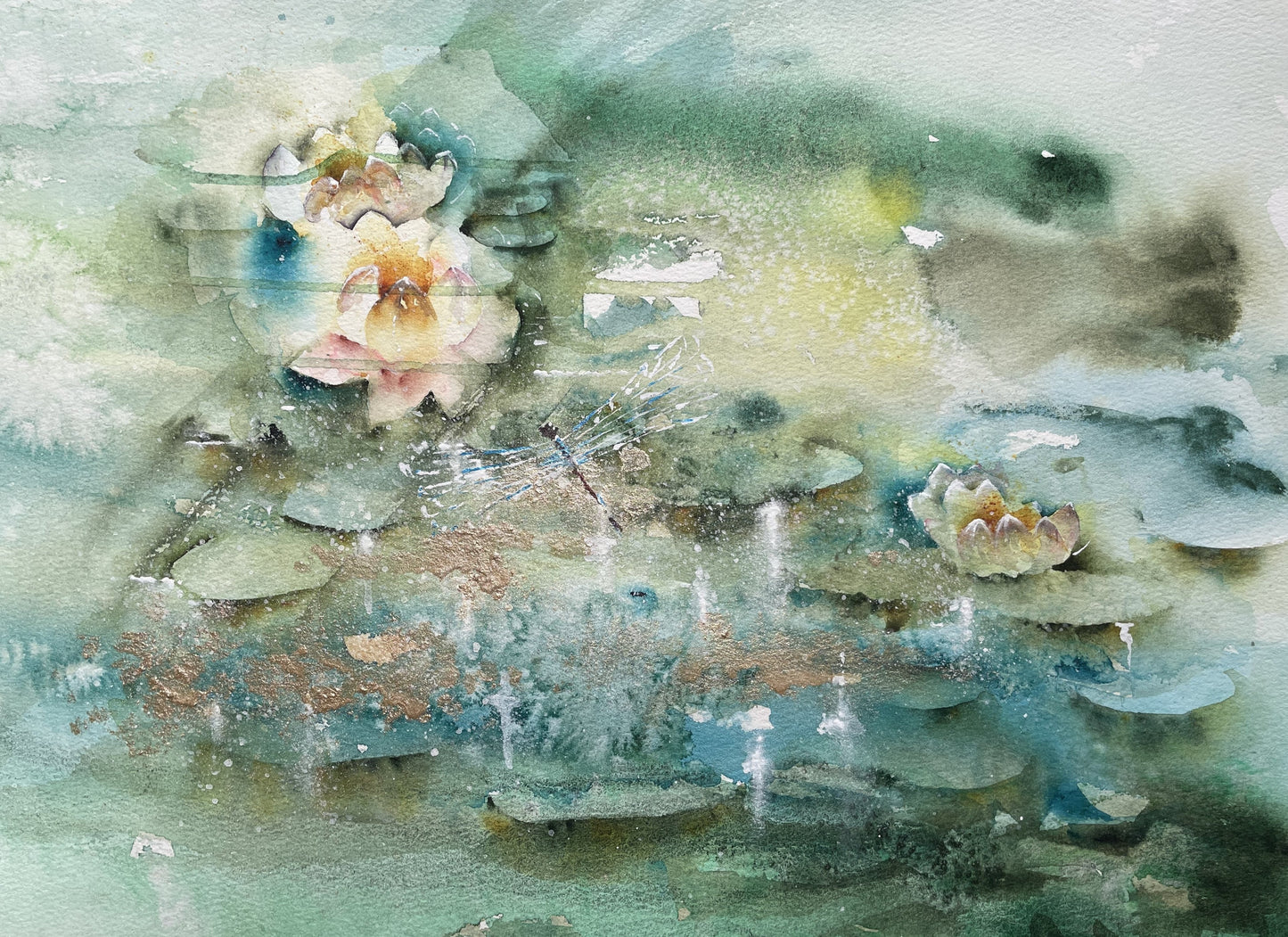 Open Edition of Yellow Lily print