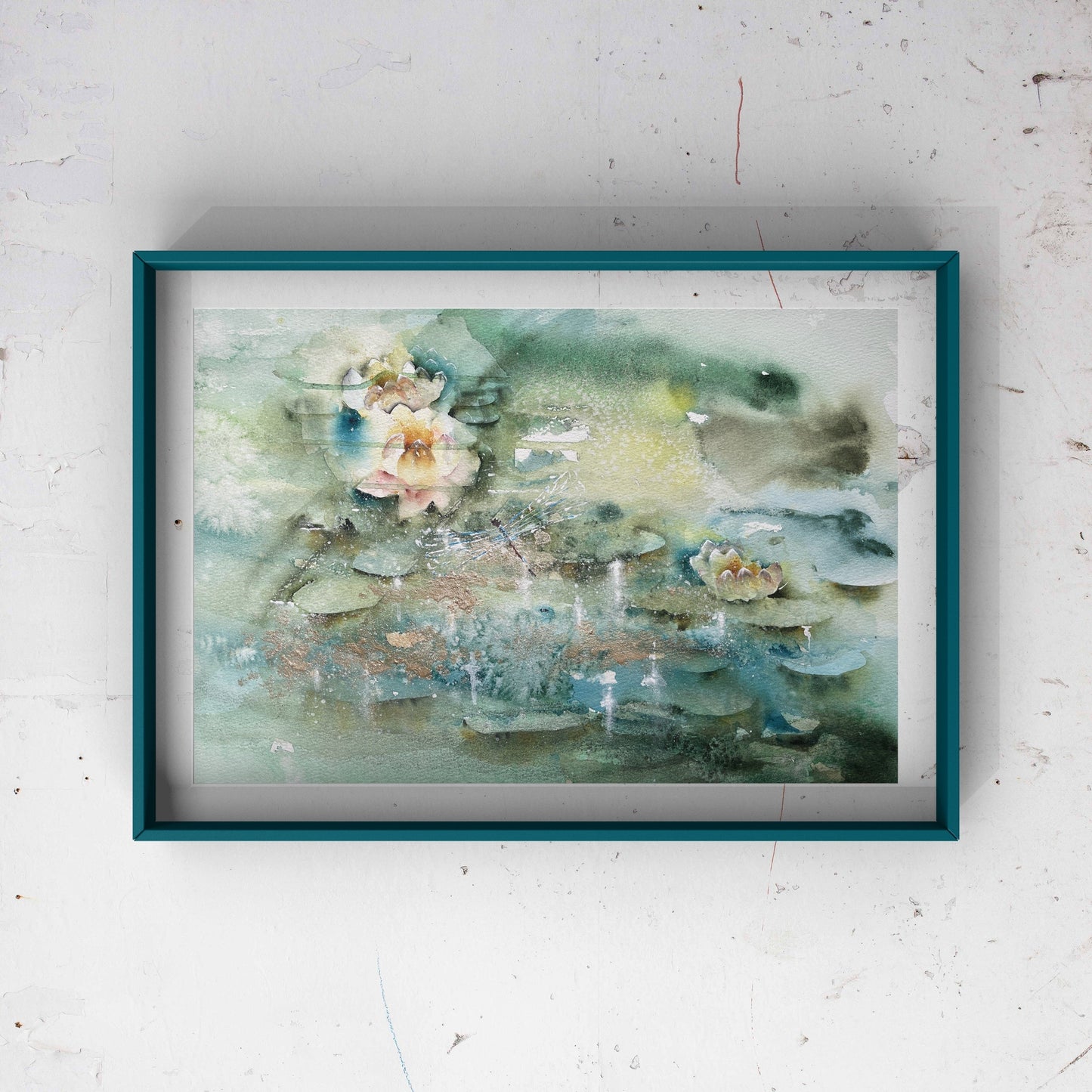 Open Edition of Yellow Lily print