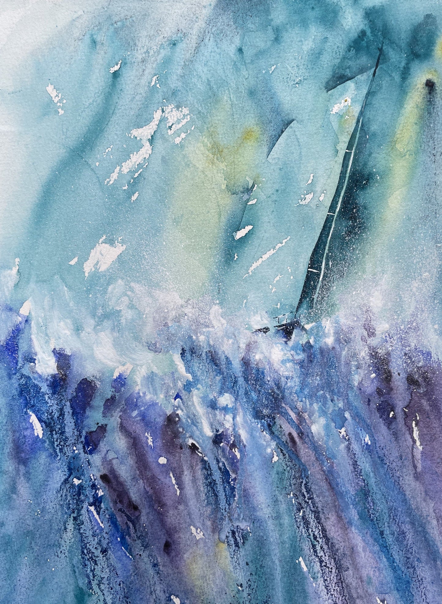 Open Edition of Sailing print