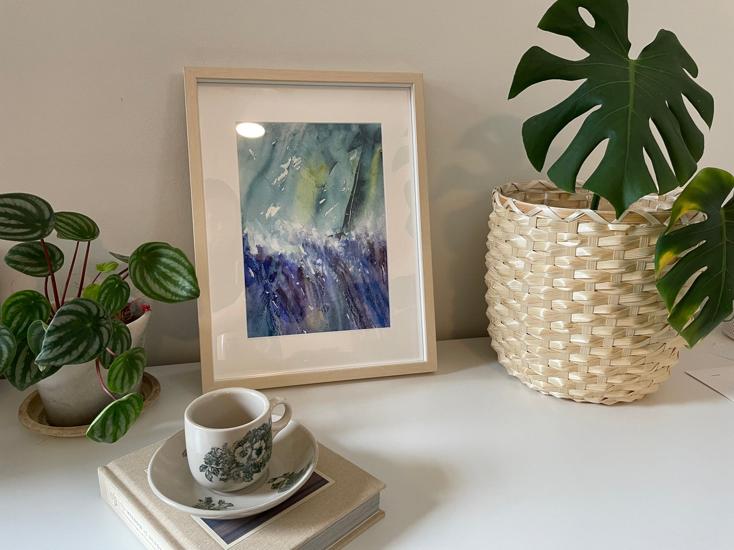 Original Sailing Watercolour artwork