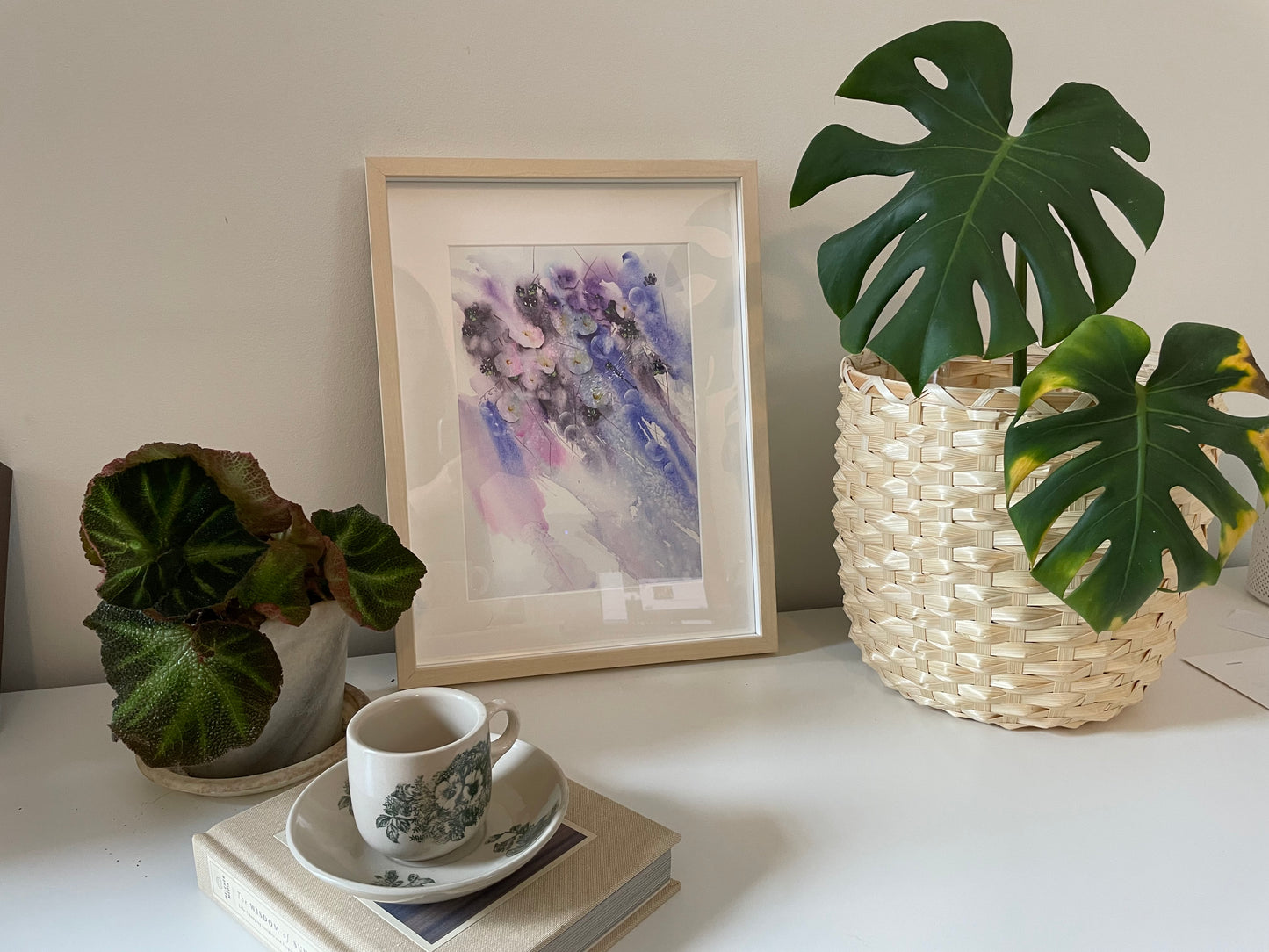 Open Edition of Purple Dragonfly print