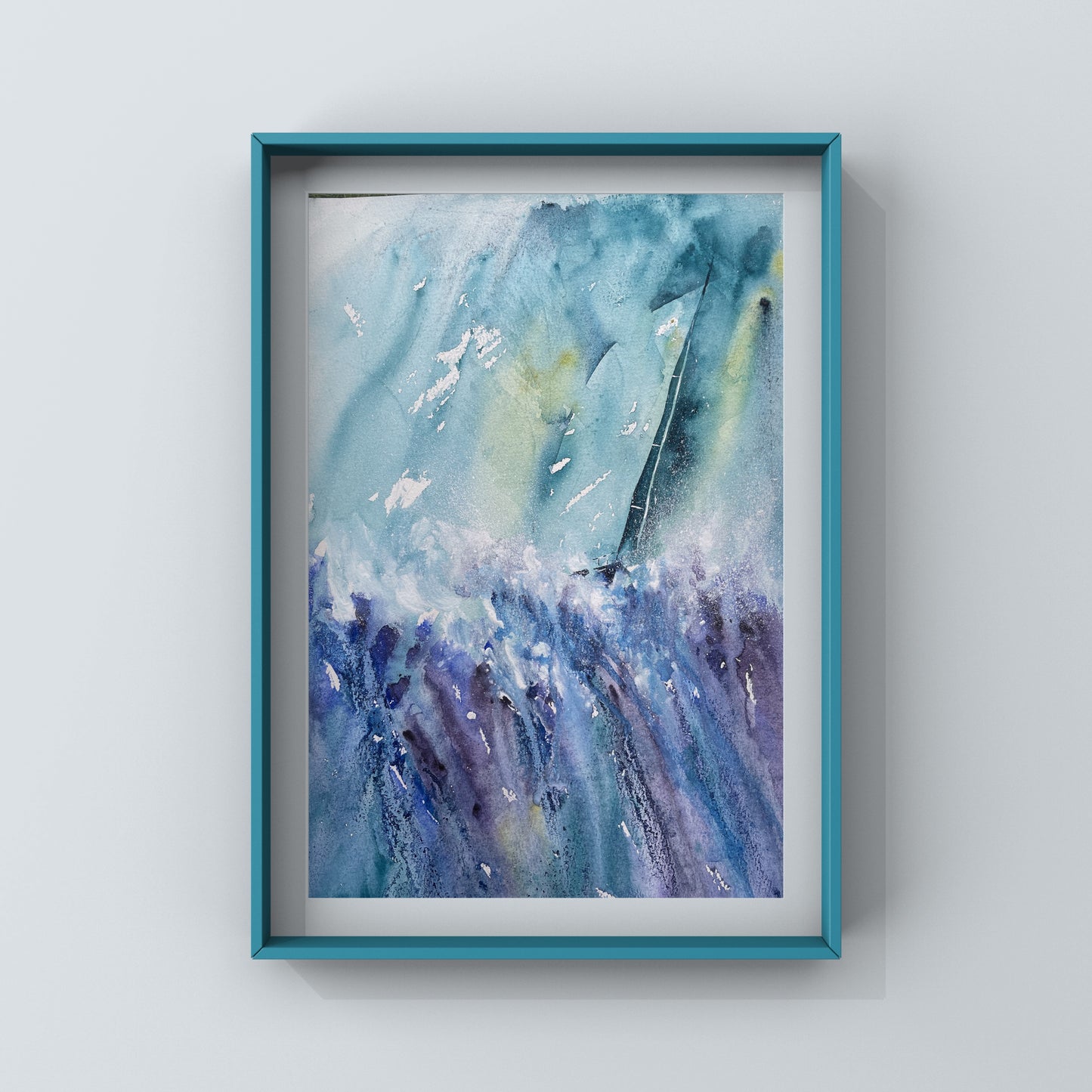 Original Sailing Watercolour artwork